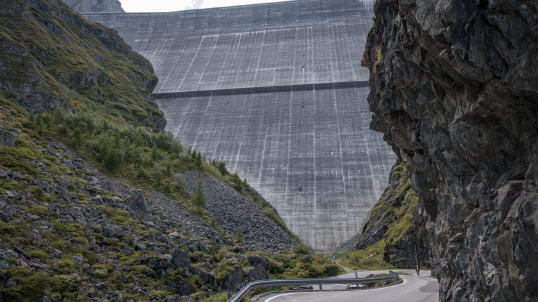 Staumauer Grande Dixence